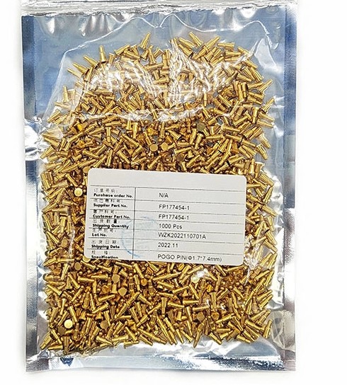 Gold plated 1U" Spring Probe Contact Pin FP177454-1 Pogo Pin Spring Needle