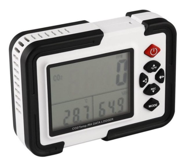 HT-2000 CO2 Air Quality Detector Oxygen Gas Monitor 10S Respond Time