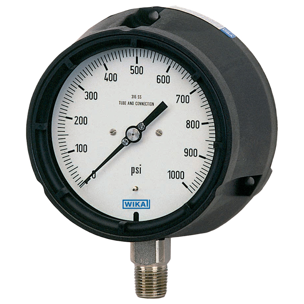 233.34 New WIKA Bourdon Tube Pressure Gauge