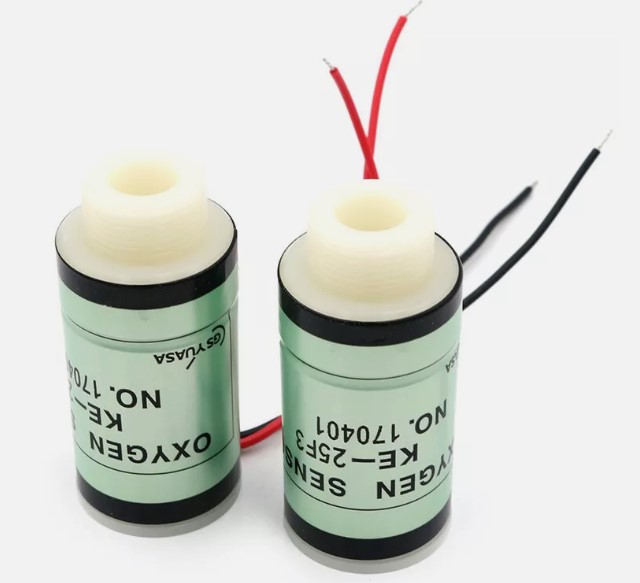 KE-25F3 Combustible Oxygen Detector Sensor Electrochemical Long Life No Warm Up Time