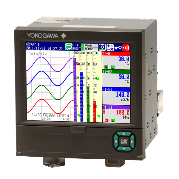FX1012-4-3-H/C7 New Yokogawa FX1000 Paperless Recorder