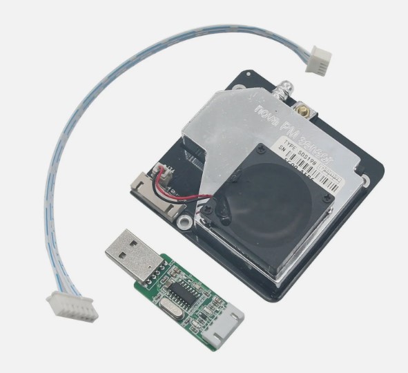 SDS198 PM100 Dust Detection Sensor , Particulate Matter Laser Optical Dust Sensor