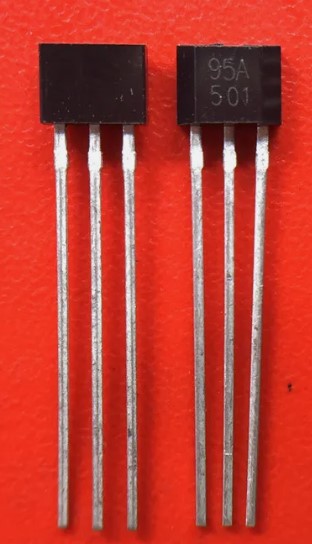 SS495A1 Optical Magnetic Field Sensor 10mA 3 Pin 5V 9V Hall Effect Flow Sensor